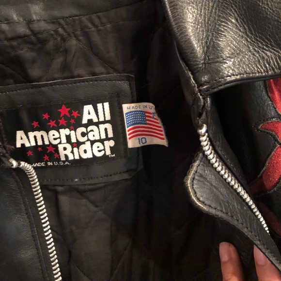 Awesome Vintage Leather, Fringed Jacket. - Picture 2 of 4